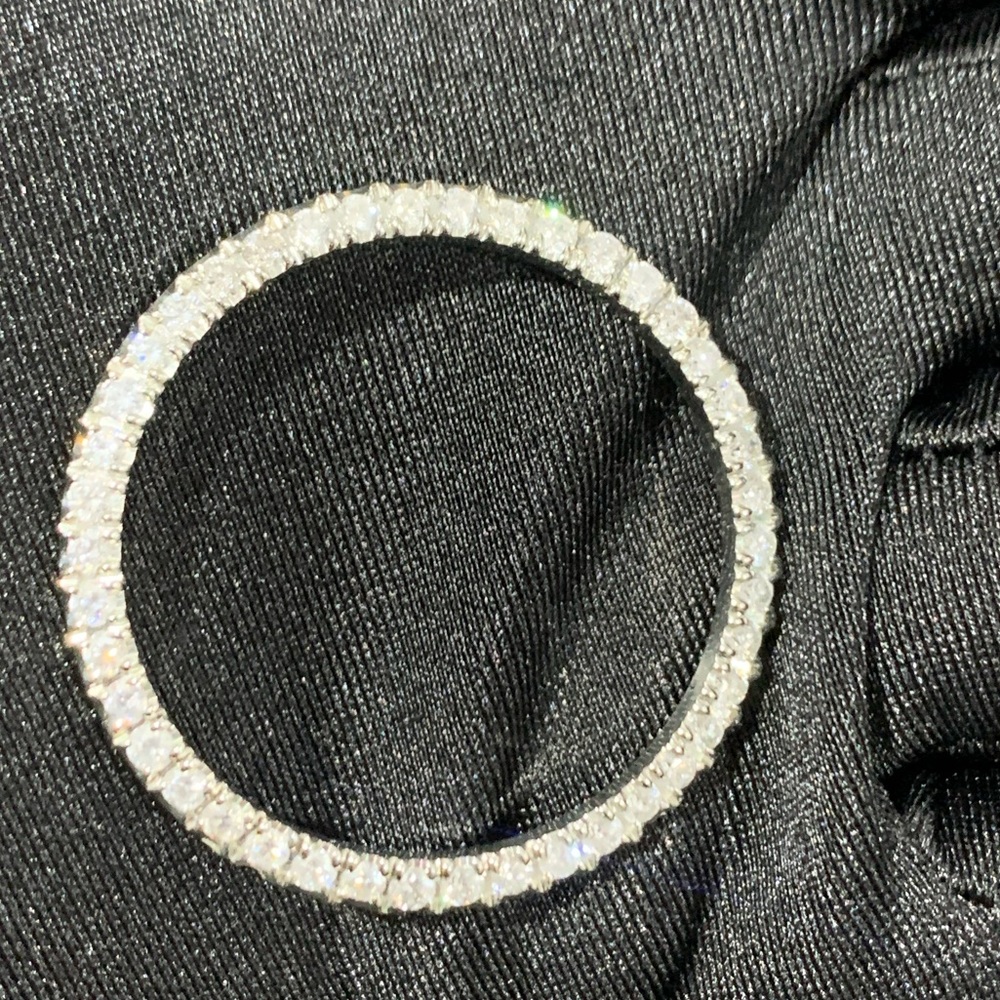 Created bezel Diamond Bezel for a 36MM watch !!!!